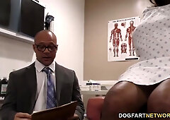 Preggo Female Goes Nasty In The Doc's Office