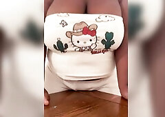 I Know They’re LARGE But…U Promise U Won’t Cum!?