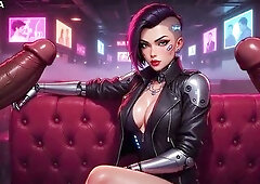 A dangerous woman. A town of neon and rain. One endless night. Unfathomable inside a futuristic red-light district, wish, temptation and obsession blu