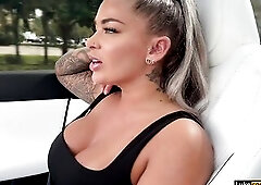 Giving The Hawt Gal A Ride Home - Large Melons and Booty Hayley Davies - Luke Cooper