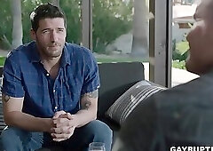 Isaac X gave Ty Roderick a good blowjob down to his throat