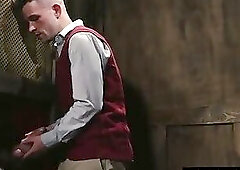 Altar Boy Rides Reverend Snow's Cock