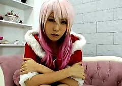 Chika Arimura Santa Cosplay: Blowjob, Asian  Pov Porn