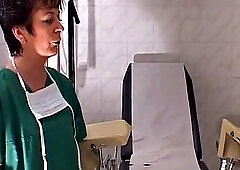 Kinky Lesbian Doctor Threesome