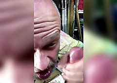 long bj finishes With CIM, Cum Play, Cum Slurping, Cum Swallow