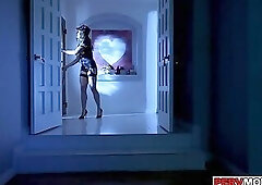 Cory Chase sucking stepsons cock to keep his silence