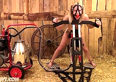 Hu Cows, Kenzie Reeves And Lucy Lauren - Please Not The Red Machine Fetish Pussy Massage Lesbian