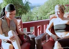 Lesbians Strapon: Cowgirl, Licking  Babe Porn