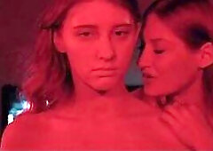 Lesbo Vampire Infiltration - Tiffany Tatum Mesmerizes Golden-haired Assistant