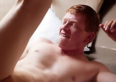 Gods Of Men - Tattooed Kyle Connors giving head for Xavier Cox