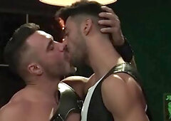 Raging Stallion - Bodybuilder Mick Stallone in boots having fun with Manuel Skye