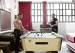 Str8 chaps playing with balls