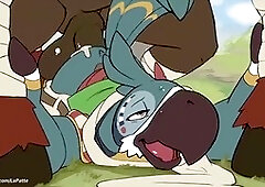 Gay submissive male, male moans, toilet