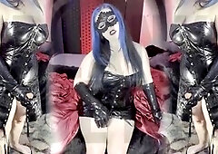 Mind-blowing goddess training for brain-dead beta male with deep inhales