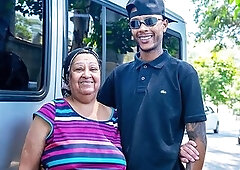 Plump 72 Years Old Aged Picked up for Anal