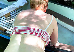 Big-booty, amateur-outdoor, pawg