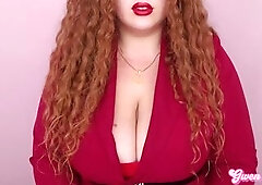 Sara Bellum into blow job on the news, this guy cums in her throat