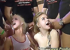 Golden piss drench skanks