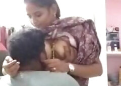 Gouthami reddy manthena having  Sex with house owner sucking milky boobs