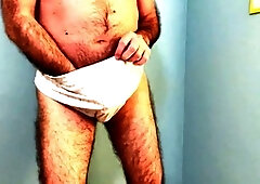 Earl wears briefs inside out