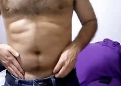 Fur-covered worker Rotss_Hot strips off his clothes after work. Want more?