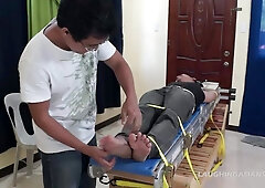 Chinese Stud Leonard Roped and Kittled