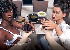 Sexy cougar with big boobs shows off her curves in POV action