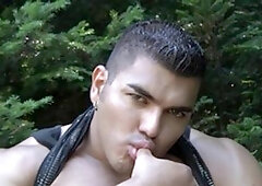 Next Door Male: Diego Breaks Out His Most Coveted Toy