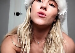 Curly Blonde Teen Records Solo Dildo Masturbation More at