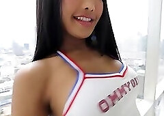 Ladyboystar - Yummy ladyboy swallows my cock and fucks my ass in POV