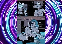 kim x ramona lesbian sex