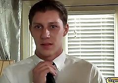 Jake blowjob Pauls dick and fucks anal from behind