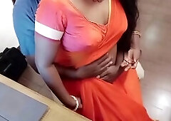 Horny housewife Luxmi Wife gets pounded by her boss in the office cabin