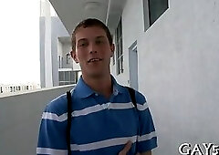 Boy loves to fuck black dick