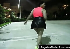 Cuban Queen Angelina Castro Gets A Biggest Load Of Cum On Face!