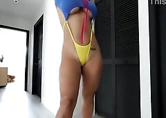 THICK LATIN BABE SNOW WHITE mother I'd like to fuck GETS CREAMPIE - LEXIS STAR