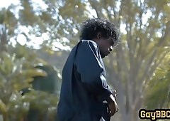 BBC stud drilling small ass in ethnic anal sex