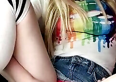 Messing Around In Her Car