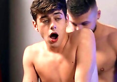 DrillMyHole.com - Fantasy receiving facial beside Joey Mills and Devy