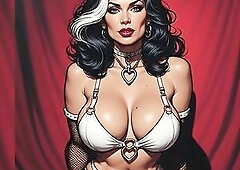Extremely marvelous babes in hawt revealing and teasing outfits. Non-bare, generated with AI, and greatly hawt. Biggest diversity of unparalleled orig