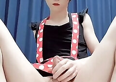 japanese sissy Sarina in costue