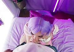 Only Matts Cosplay Bedroom Ignites A Wild Passion With Anime Girl