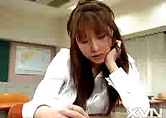 Japanese Female Teacher Teach Her Student Where Put His Cock and She Enjoy the Fuck xLx