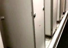 Fucking and sucking in the Gym's shower