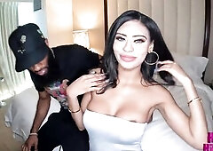 Hawt Large TIT black hottie is slutted out by Brooklyn thug