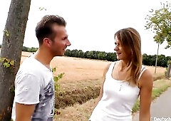 DeutschlandReport - Slender German Older Picked Up And Banged In Her Cunt - AMATEUREURO