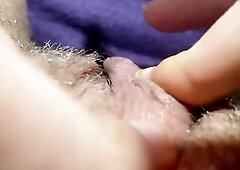biggest clit jerking and rubbing climax in bizarre close up pov HD