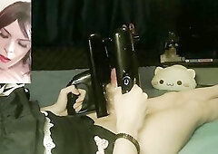 I use the quickshot launch, a fleshlight milking machine to pump a thick sticky load out of my dong!