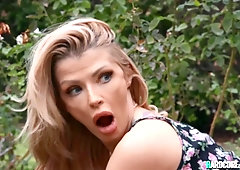 Lawn gnome shagging huge jugs mom