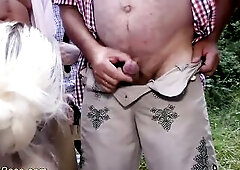 Outdoor Oktoberfest Screw Fuckfest